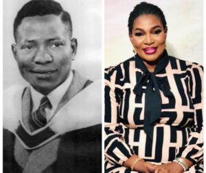 The Late Professor Sanya Onabamiro and his daughter, Miss Onabanke Onabamiro.jpg