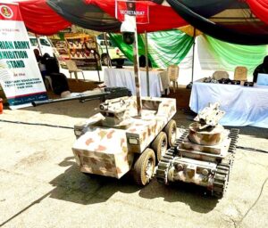 Nigerian Army’s Stand at the recent TETFUND Fair in Abuja