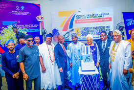 Senator Barau I Jibrin at the 7th annual Senator Abiola Ajimobi roundtable and 75th and 75th posthumous birthday of the late former governor of Oyo State, held at the University of Ibadan.jpg