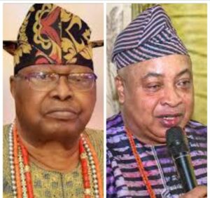 The Awujale, Oba S. K. Adetona and the Akarigbo Oba Babatunde Ajayi.jpg