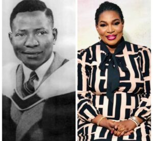 The Late Professor Sanya Onabamiro and his daughter, Miss Onabanke Onabamiro.jpg