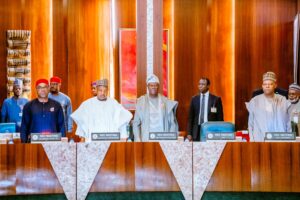 VP shettima he inaugurated the National Economic Council (NEC) Ad Hoc Committee on National Electrification and NEC Ad Hoc Committee on Polio Eradication at the Presidential Villa, Abuja.jpg