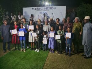 Whizkid Emmanuel Motirolaoluwa (sixth from left), flanked by other winners.jpg