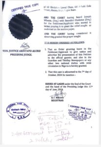 Court paper