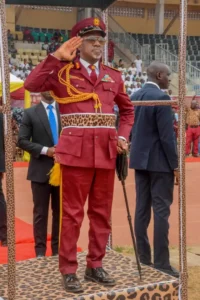 Governor Dapo Abiodun at the parade