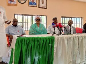 Officials of Nasarawa State government at the briefing on Thursday.jpg