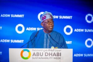 President Bola Tinubu in Abu Dhabi'jpg
