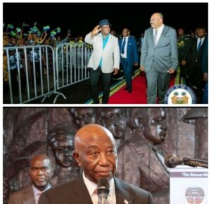 President Maada Bio of Sierra Leone, top, already in Tanzania for Africa Energy Summit, while President Joseph Boakai will arrive on Monday after state of the Nation Address to Liberians