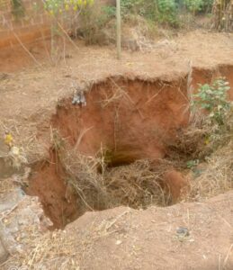 Erosion in Ugwuakwu in Anambra