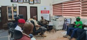 Seyi Aiyeleso recently led a team of Agbeyewa Farms management to the Commissioner for Agriculture and Food Security, Ebenezer Boluwade in Ado Ekiti.jpg