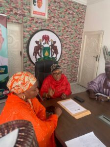 The Kano Women Affairs Commissioner receiving delegates of dRPC in her office.jpg