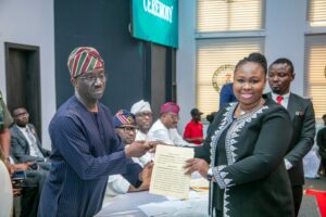 Governor Monday Okpebholo and the newly appointed commissioners.jpg