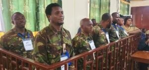 Accused Standing Trial