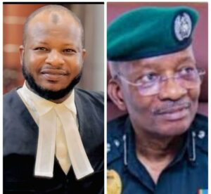 Barr. Hamza Nuhu Dantani and IGP Egbetokun