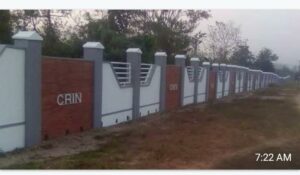 CRIN perimeter fence