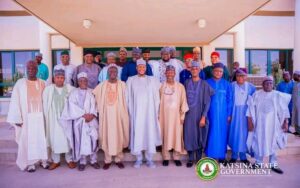 Governor Radda and members of North West Development Commission