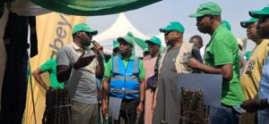 Minister of Agriculture and Food Security, Abubakar Kyari at Agbeyewa Farms