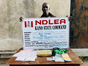 Nuhu Baba, a 75-year-old drug peddler