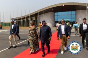 President Bio travelling to Monrovia