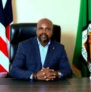 Hon. Roland Layfette Giddings, Minister of Public Works ... Turning Liberia into worksyard, through rapid rehabilitation and maintenance of roads