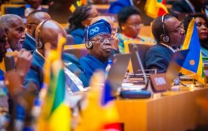 President Tinubu at the AU summit