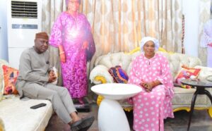 Governor Oyebanji during the visit
