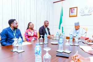 VP Shettima during a courtesy visit by the Nigerian Association of Nephrology at the Presidential Villa