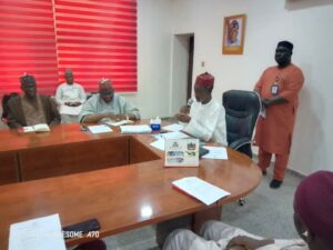 Waiya and SSG during the inauguration of the Committee