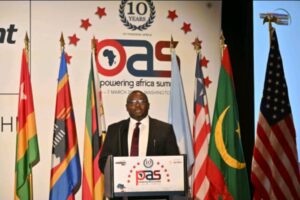 Chief Adebayo Adelabu at the US