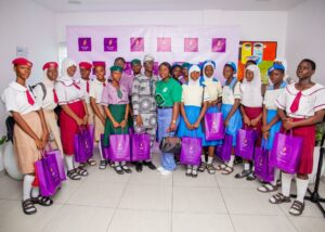 Cross Section of Secondary School Students who attended Polaris Bank’s IWD Seminar held in Lagos