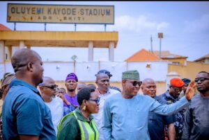Gov Oyebanji at Oluyemi StadiumGov Oyebanji at Oluyemi Stadium2