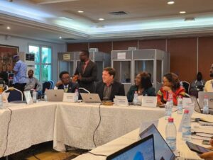 High Level participants at the meeting