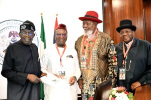 President Tinubu and meeting with representatives and leaders of the Niger Delta under the Pan-Niger Delta Forum