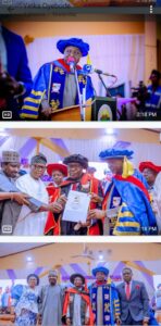 More photos of dignitaries 29th convocation ceremony of the Ekiti State University, Ado Ekiti