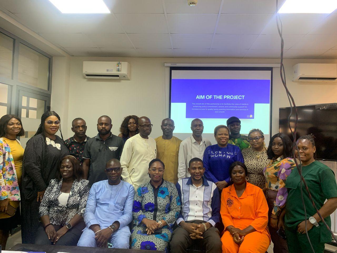 One-day advocacy training workshop for selected journalists in Benin City