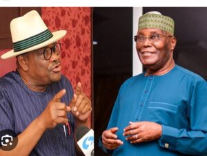 Nyesom Wike and Atiku Abubakar