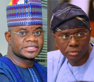 Babajise Sanwo-Olu and Yahaya Bello