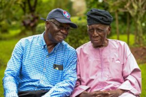 Dr Kolade Mosuro and Dr Victor Omololu Olunloyo