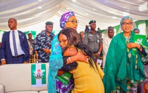 First Lady, Oluremi Tinubu at the flag off event