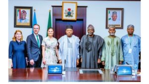 VP Shettima, Crown Princess Victoria of Sweden and others at the reception