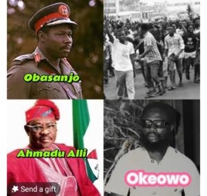 Obasanjo, Nigerian students, Segun Okeowo and Ali