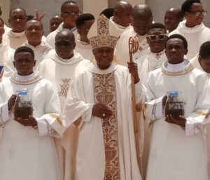 The Catholic Bishop of Idah diocese, His Lordship Bishop Anthony Ademu Adaji