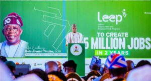 VP Shettima at the launch of LEEP Initiative