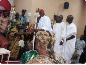 Alaafin of Oyo, Oba Abimbola Akeem Owoade and Ooni of Ife, Oba Adeyeye Enitan Ogunwusi