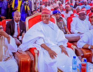 Governor Yusuf savouring the Appeal Court victor