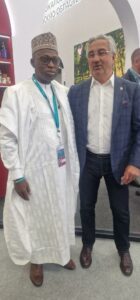 Minister Ata and a Russian official