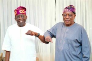 President Bola Tinubu and Chief Segun Osoba