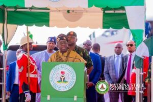 President Bola Tinubu in Katsina