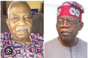 Pa Reuben Fasoranti and President Bola Tinubu