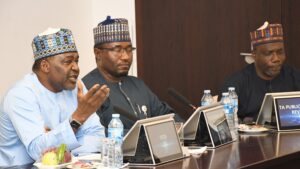 Senator Ibrahim Hassan Hadejia, speaking